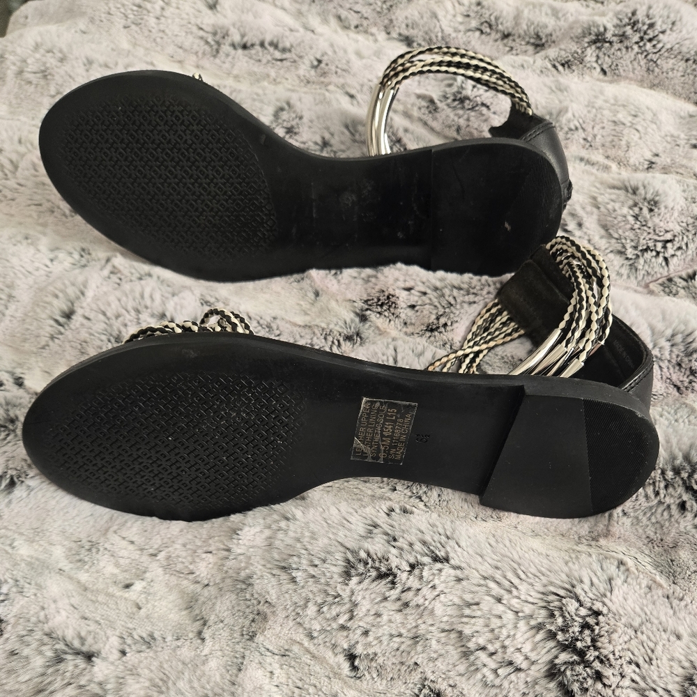 Tory Burch Mignon Braided Leather Sandals - 6.5 - LIKE NEW - Picture 5 of 7
